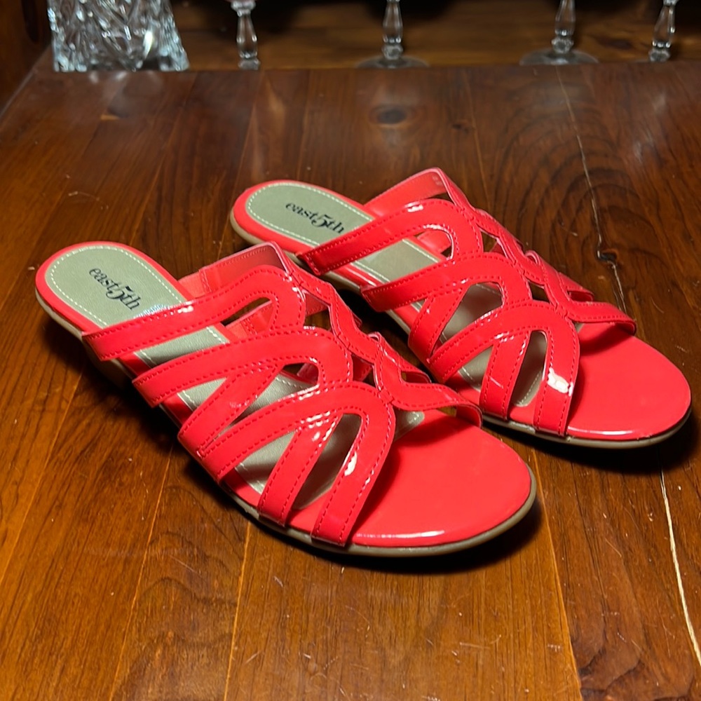 east5th Hot Orange/Pinkish Sliders